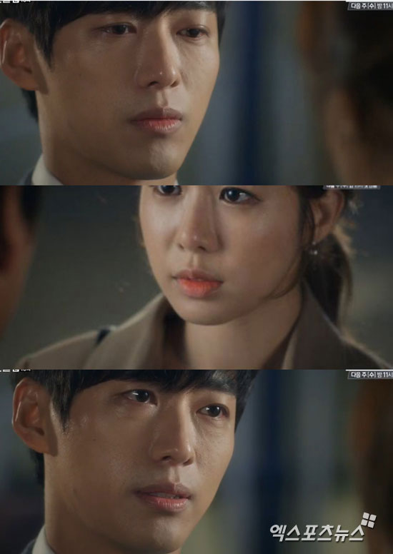 '마이시크릿호텔' 남궁민이 유인나의 마음을 확인했다. ⓒ tvN 방송화면 캡처