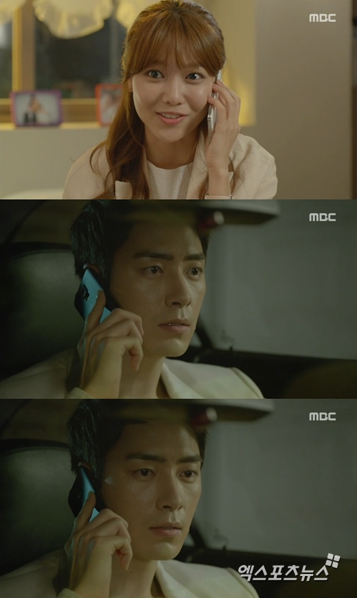 '내 생애 봄날'의 이준혁이 최수영과 감우성의 관계를 질투했다. ⓒ MBC 방송화면