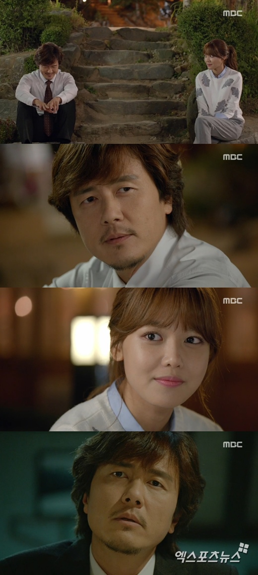 '내 생애 봄날'의 감우성과 수영이 서로에게 진심을 고백했다. ⓒ MBC 방송화면