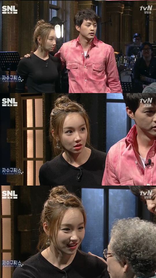 'SNL 코리아' 이유리 특별출연 ⓒ tvN 방송화면