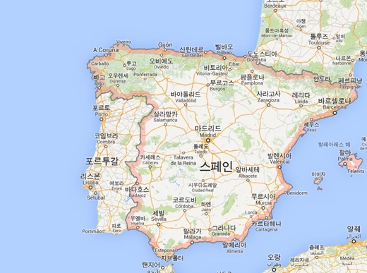 카탈루냐 분리독립 주민투표 ⓒ 구글 지도 캡처
