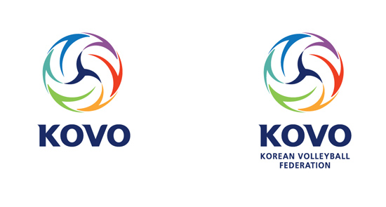 새로운 한국배구연맹 로고 ⓒ KOVO 제공