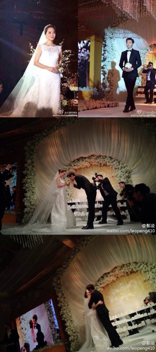 채림 가오쯔치 결혼식 ⓒ 웨이보 캡쳐