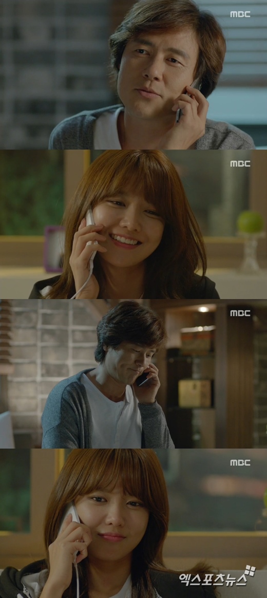 '내 생애 봄날'의 감우성과 수영이 서로를 그리워했다. ⓒ MBC 방송화면