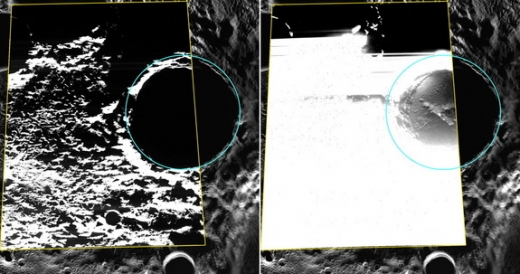 수성 얼음 첫 포착 ⓒ NASA