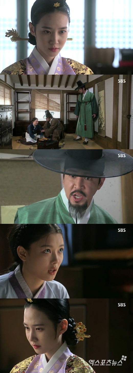 '비밀의 문'의 박은빈이 김유정을 납치했다. ⓒ SBS 방송화면