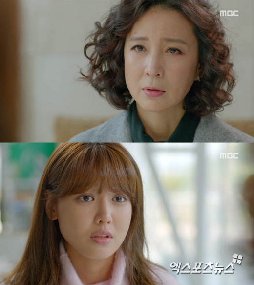 '내 생애 봄날'의 심혜진이 수영에게 독설했다. ⓒ MBC 방송화면