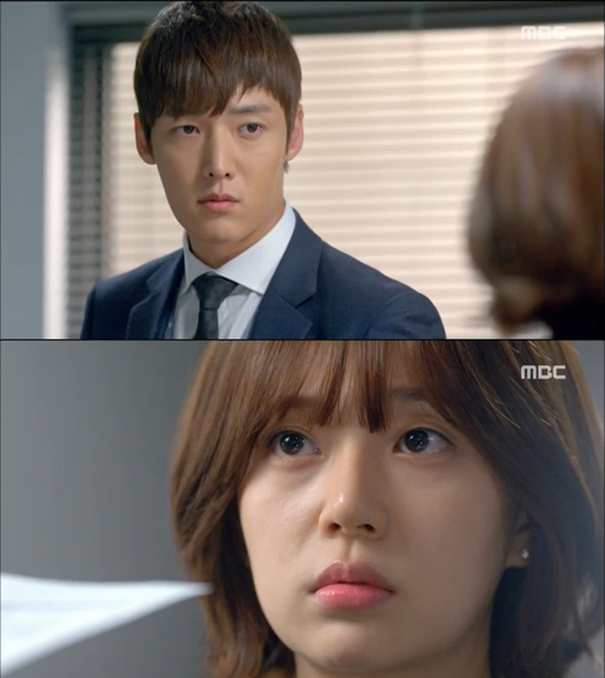 '오만과 편견' 최진혁이 백진희를 위해 호텔방을 예약했다. ⓒ MBC 방송화면