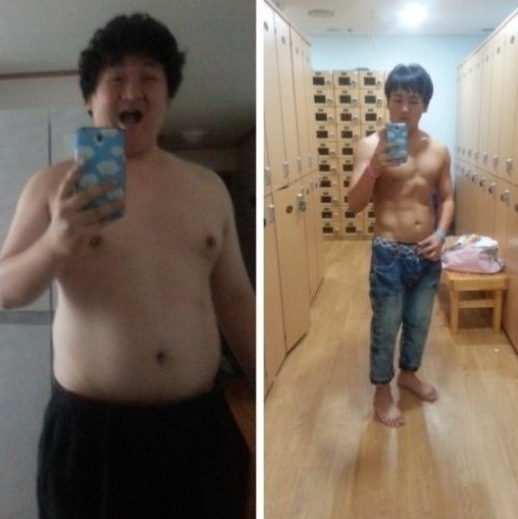 개그맨 이지성 44kg 감량 ⓒ 이지성 블로그