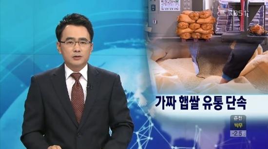 가짜 햅쌀 특별 단속 ⓒ KBS