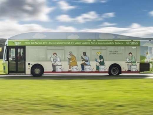 영국에서 바이오 버스가 등장해 관심을 끌고 있다. ⓒ BBC