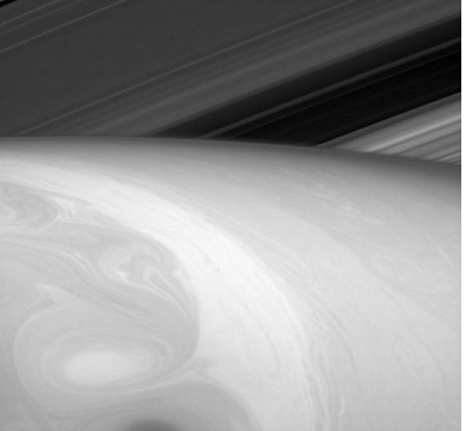 토성 거대 구름 공개 ⓒ NASA