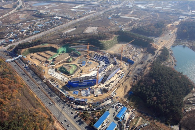 삼성 신축 구장 항공 사진 ⓒ 삼성라이온즈 제공