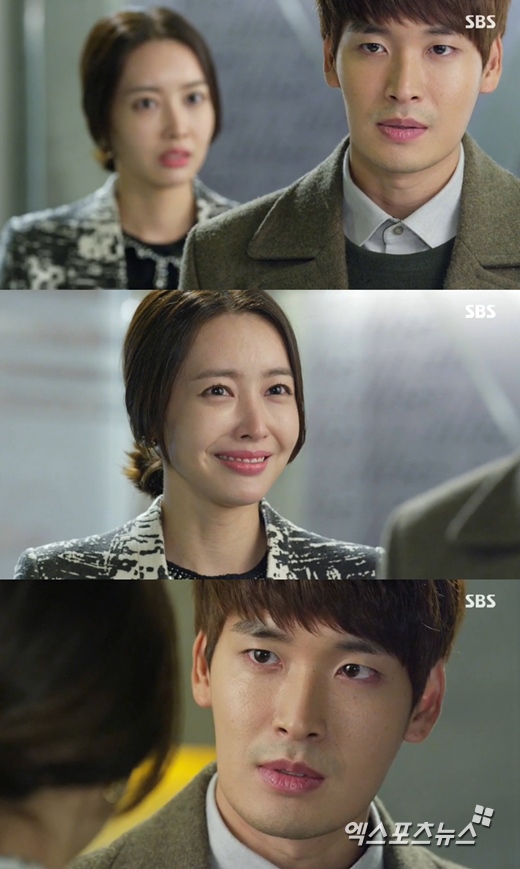 '미녀의 탄생'의 정겨운이 왕지혜에게 이혼을 요구했다. ⓒ SBS 방송화면