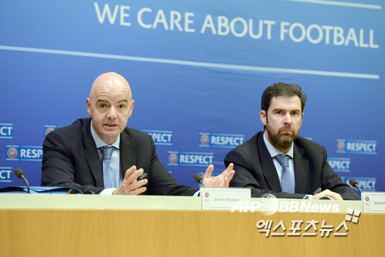 네이션스리그 출범을 공식 발표하는 UEFA ⓒ AFPBBNews=News1