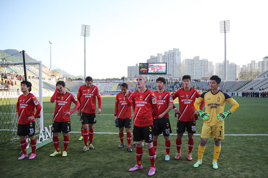 경남FC 선수들 ⓒ 경남 구단 제공