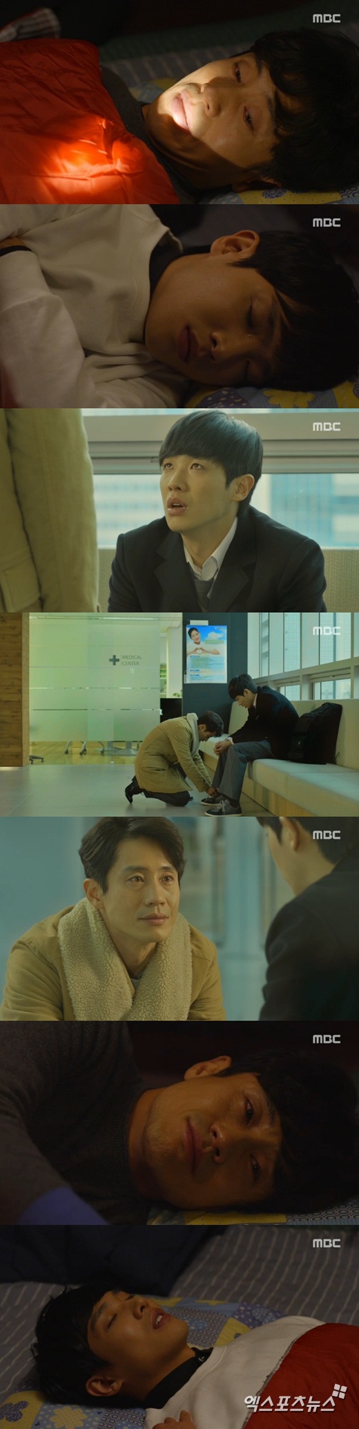 '미스터 백'의 신하균과 이준이 진심을 털어놨다. ⓒ MBC 방송화면