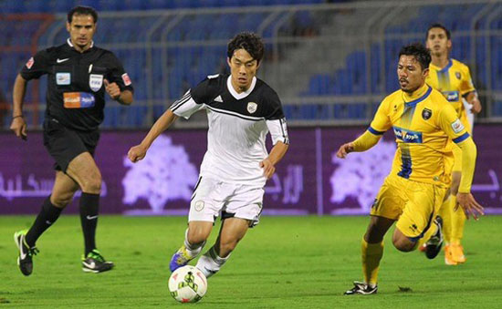 박주영이 사우디아라비아 리그 13라운드 알 나스르와 경기에서 풀타임을 뛰었지만 이번에도 골소식은 없었다. ⓒ 알 샤밥 SNS 캡쳐