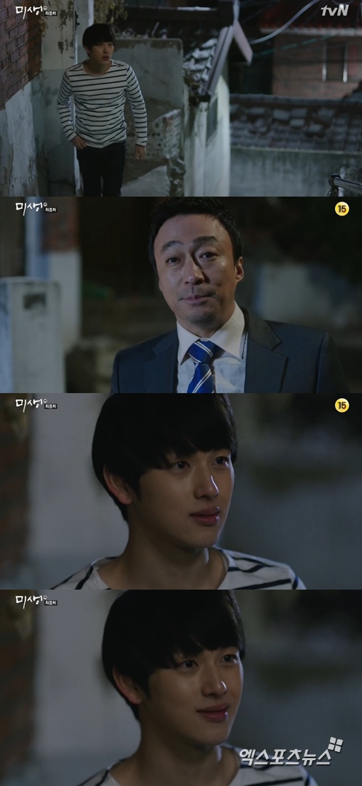 '미생'의 이성민이 임시완을 찾아갔다. ⓒ tvN 방송화면