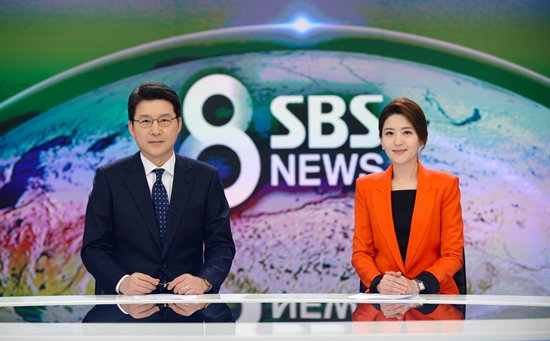 신동욱 앵커, 정미선 앵커 ⓒ SBS