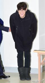 박태환 '오랜만에 인사드려요'[포토]