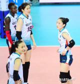 GS칼텍스 '대역전승을 노렸지만'[포토]