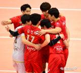 한국전력 '오늘은 이기자'[포토]