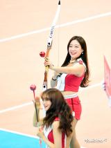 [엑's HD포토] 치어리더 '선물 받으세요~'