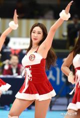 [엑's HD포토] 한국전력 치어리더 '미소로 응원'