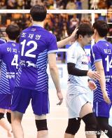 대한항공 '고생했어' [포토]