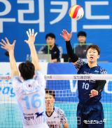 나경복 '가볍게 연타'[포토]