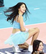 대한항공 치어리더 '상큼하게 턴'[엑's HD포토]