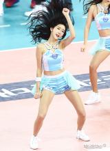 대한항공 치어리더 '풍성한 머릿결'[엑's HD포토]