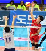 공재학 '기합과 함께'[포토]