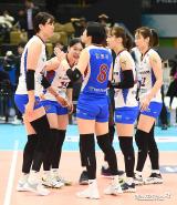 도로공사 '현대건설 상대로 3대1 역전승'[포토]