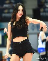 현대건설 치어리더 '싱그러운 공연'[엑's HD포토]