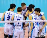 삼성화재 '우리카드 잡는다'[포토]