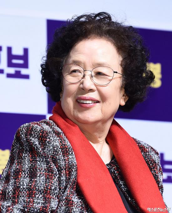 배우 나문희가 공식 행사에 참석한 모습