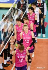 흥국생명 '아쉬운 역전패'[포토]