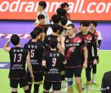 한국전력 '아쉬움이 한 가득'[포토]