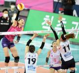 김연경 '기합과 함께'[포토]