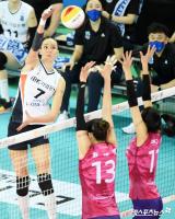 라자레바 '내가 더 높아'[포토]