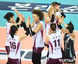 인삼공사 '흥국생명 잡아보자'[포토]