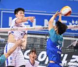 안우재 '속공으로 마무리'[포토]