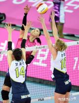 김연경 '이 악물었어'[포토]