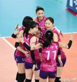 흥국생명 '분위기 좋아'[포토]