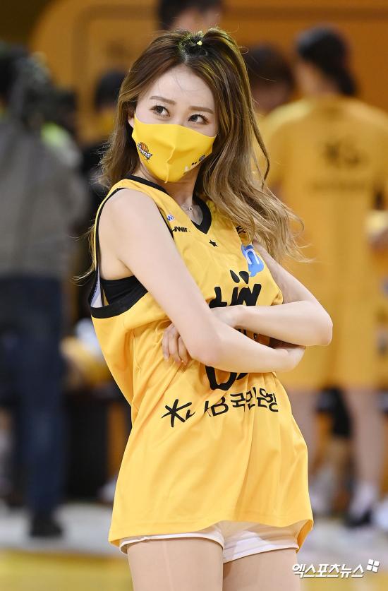 치어리더 정가예 '새침!'[엑's HD포토]