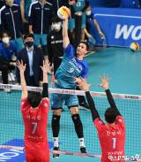 알렉스 '높은 타점에서'[포토]