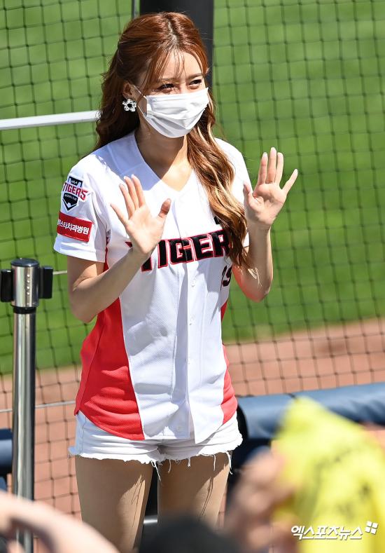 치어리더 이아영 '햇빛이 너무 뜨거워'[엑's HD포토]