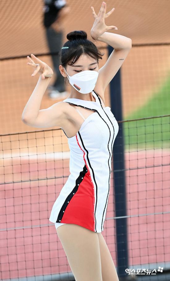 치어리더 양수진 '말라도 너무 말랐어'[엑's HD포토]